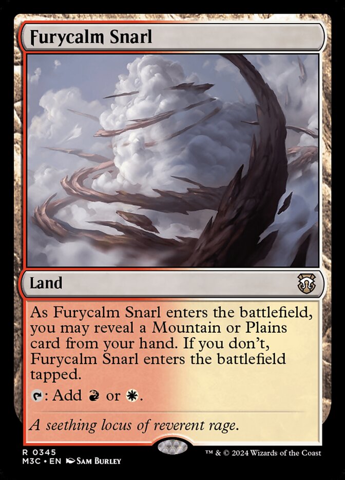 Furycalm Snarl 345/411 (Commander: Modern Horizons 3)  | Good Games Morley