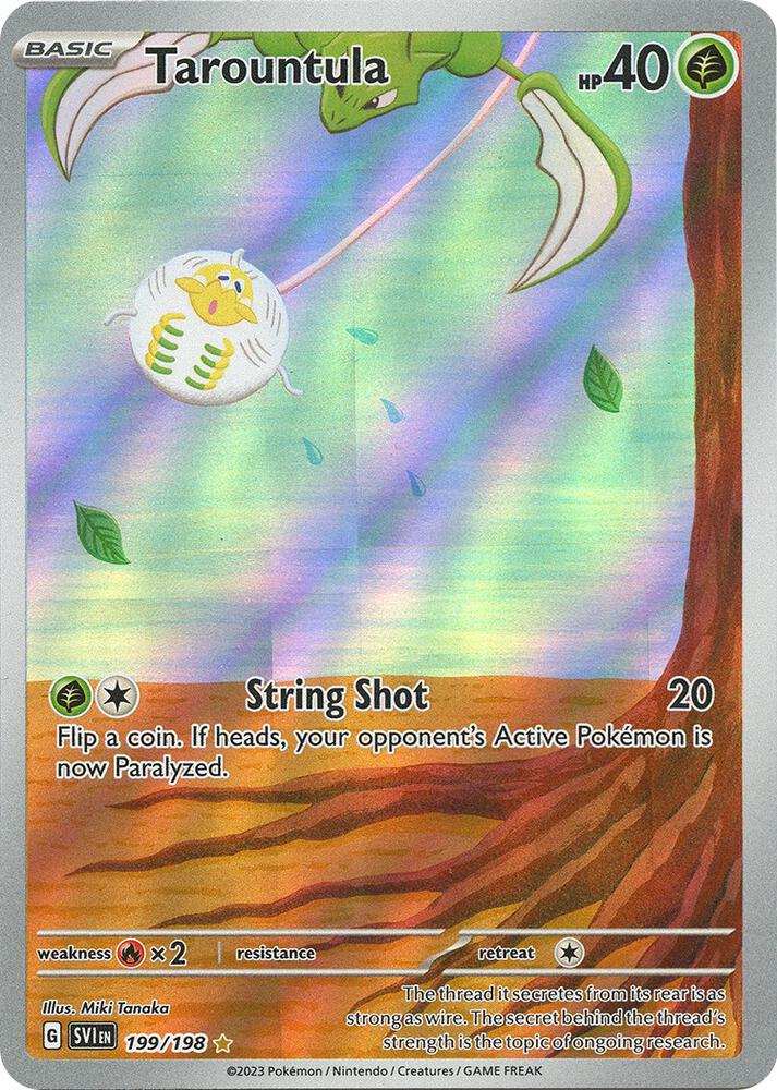 Tarountula 199/198 (SV01: Scarlet & Violet Base Set)  - Holofoil | Good Games Morley