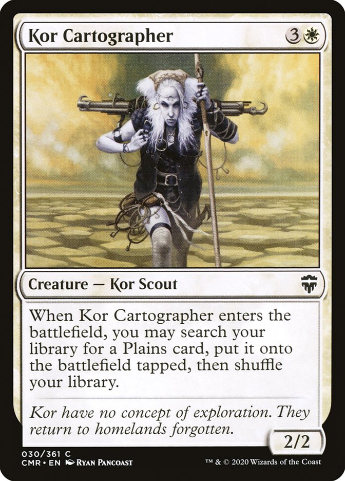 Kor Cartographer 30 (Commander Legends)  | Good Games Morley