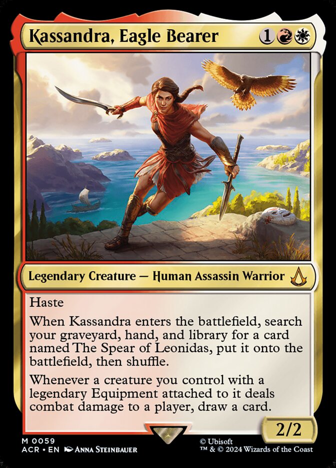 Kassandra, Eagle Bearer 59/110 (Universes Beyond: Assassin's Creed)  - Foil | Good Games Morley