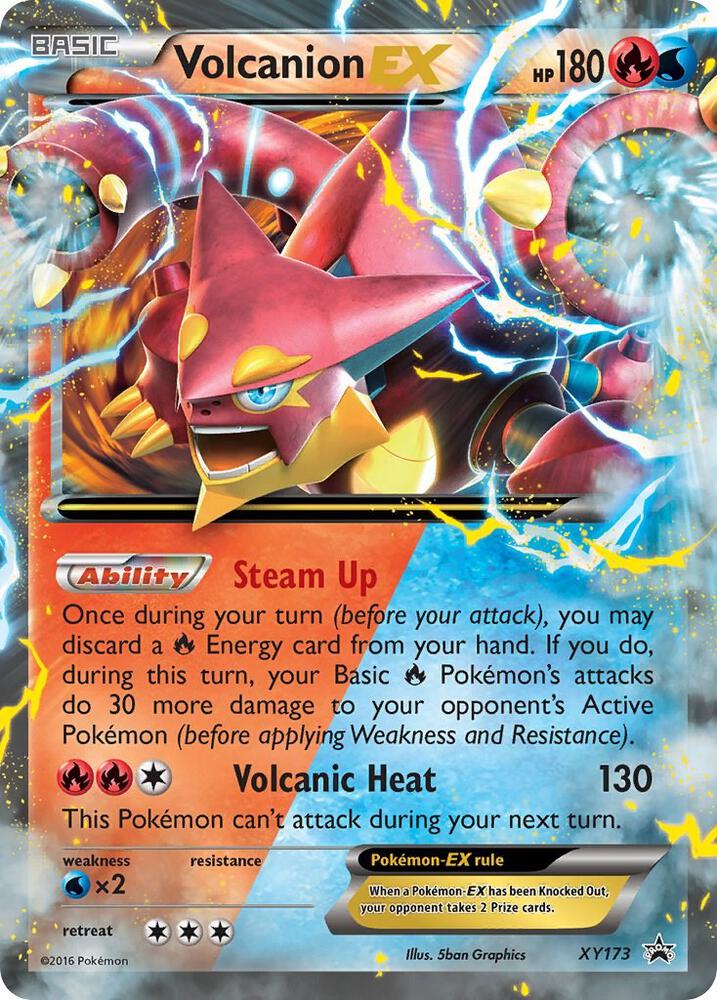Volcanion EX XY173 (XY Promos)  - Holofoil | Good Games Morley