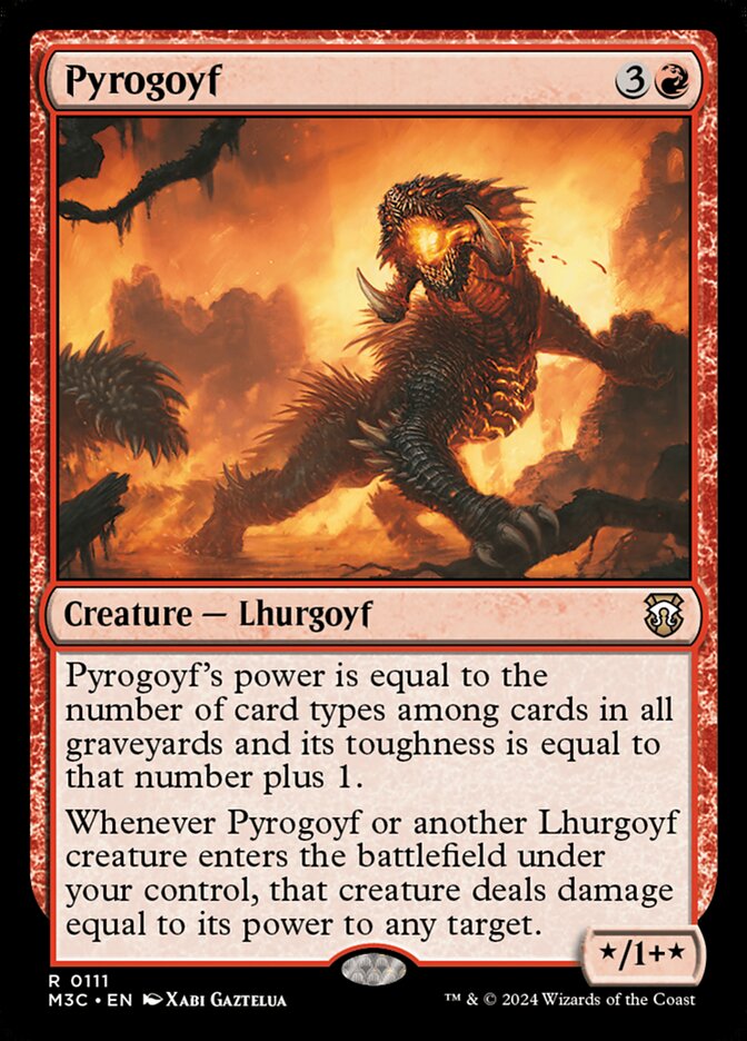 Pyrogoyf 111 (Commander: Modern Horizons 3)  | Good Games Morley