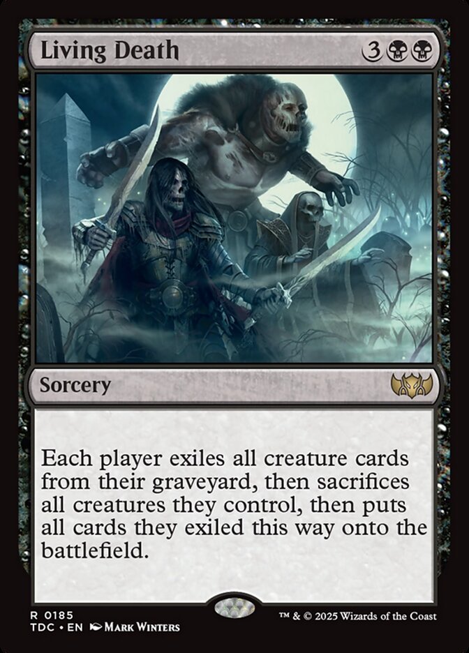 Living Death 185 (Commander: Tarkir: Dragonstorm)  | Good Games Morley