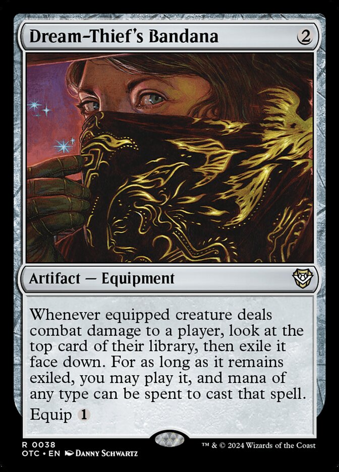 Dream-Thief's Bandana 38/40 (Commander: Outlaws of Thunder Junction)  | Good Games Morley