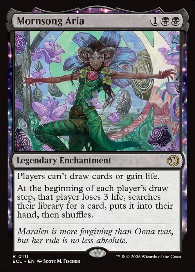 Mornsong Aria 111 (Lorwyn Eclipsed)  - Foil | Good Games Morley