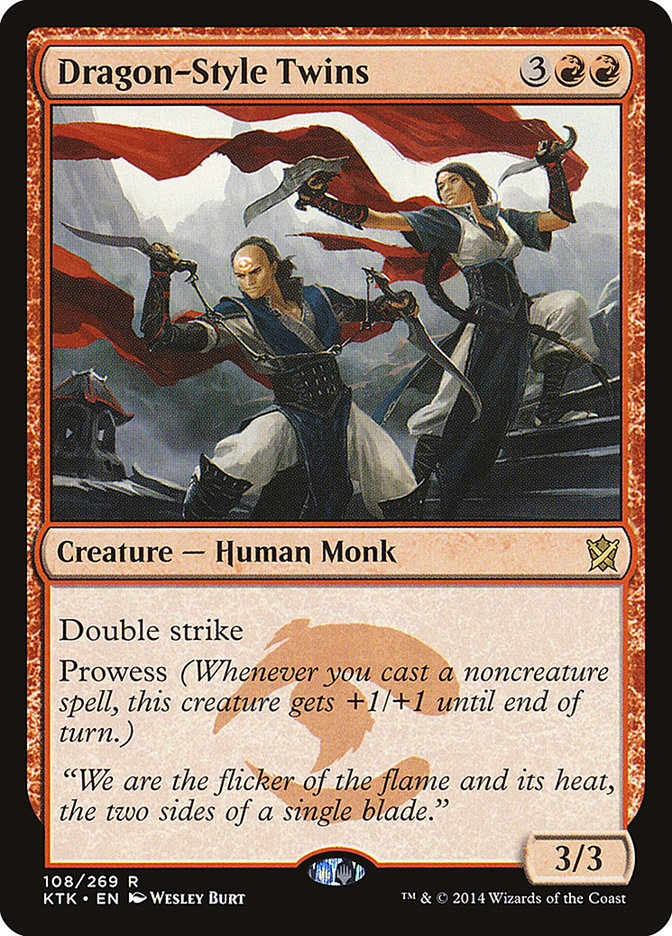 Dragon-Style Twins 108 (Khans of Tarkir)  | Good Games Morley