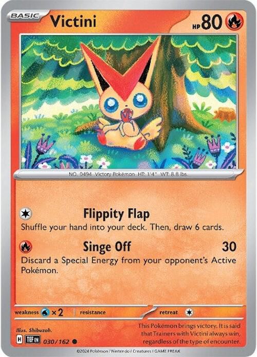 Victini 030/162 (SV05: Temporal Forces)  - Reverse Holofoil | Good Games Morley