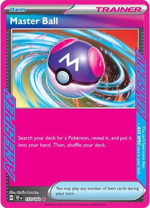 Master Ball 153/162 (SV05: Temporal Forces)  - Holofoil | Good Games Morley