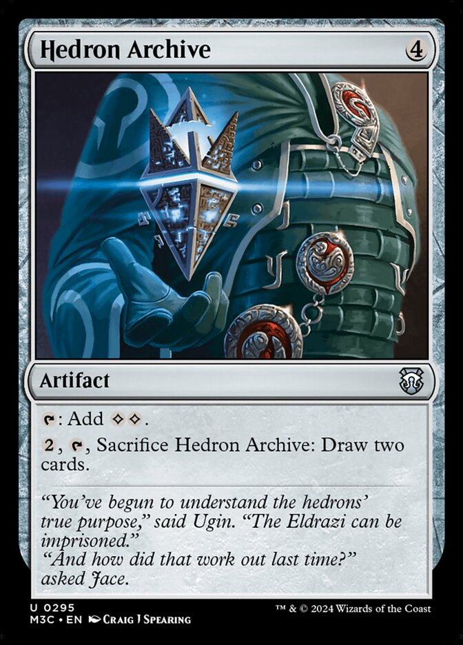 Hedron Archive 295/411 (Commander: Modern Horizons 3)  | Good Games Morley