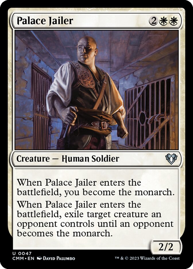 Palace Jailer 47/451 (Commander Masters)  | Good Games Morley