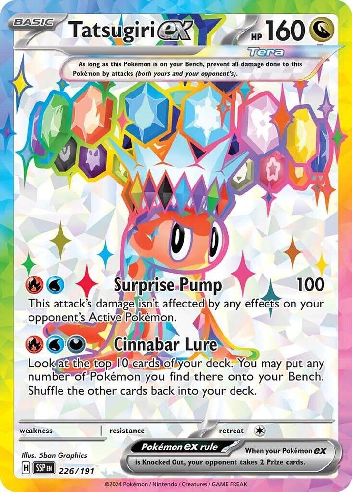 Tatsugiri ex 226/191 (SV08: Surging Sparks)  - Holofoil | Good Games Morley