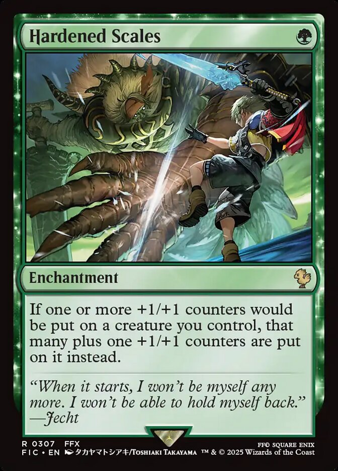Hardened Scales 307 (Commander: FINAL FANTASY)  | Good Games Morley