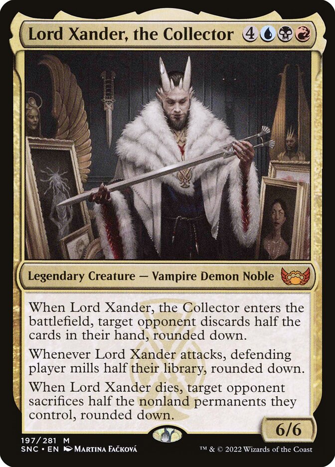 Lord Xander, the Collector 197 (Streets of New Capenna)  - Foil | Good Games Morley