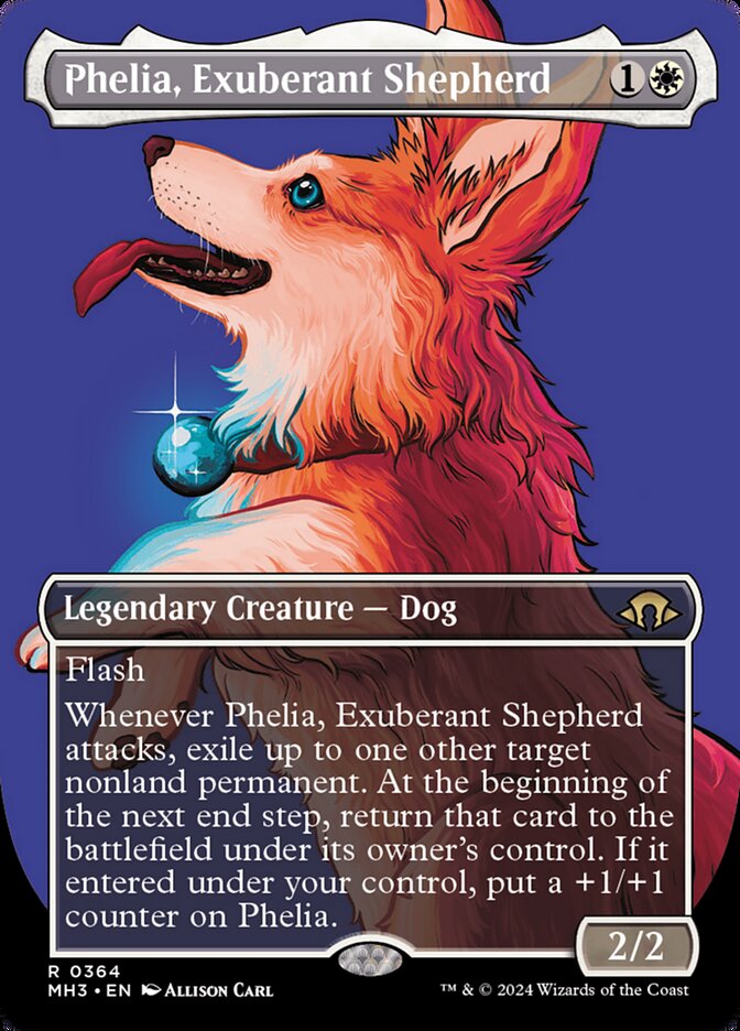 Phelia, Exuberant Shepherd 364/319 (Modern Horizons 3)  - Borderless | Good Games Morley