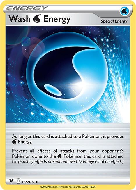 Wash Water Energy 165/185 (SWSH04: Vivid Voltage)  | Good Games Morley