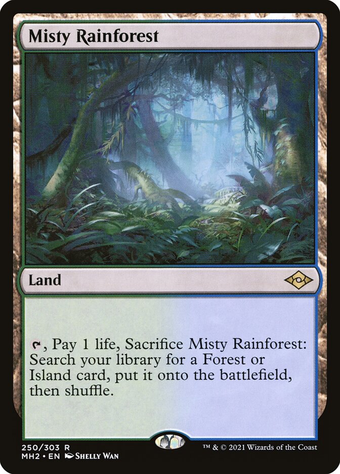 Misty Rainforest 250 (Modern Horizons 2)  | Good Games Morley