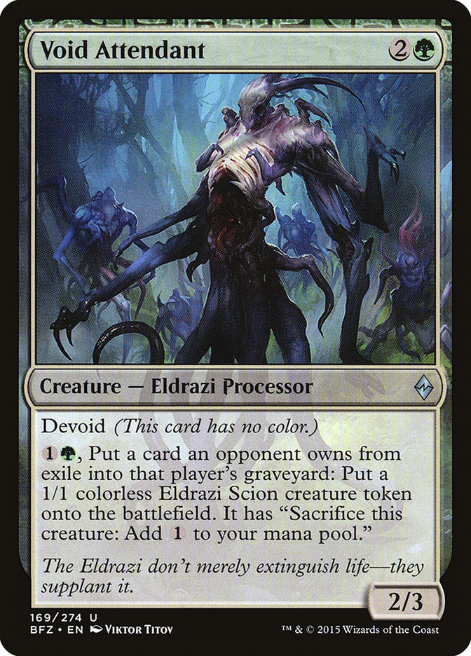 Void Attendant 169/274 (Battle for Zendikar)  | Good Games Morley