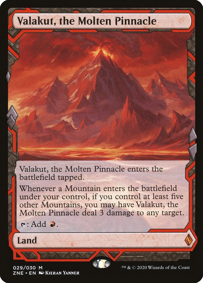 Valakut, the Molten Pinnacle 29/30 (Zendikar Rising Expeditions)  - Foil | Good Games Morley