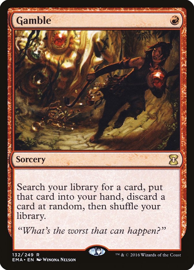 Gamble 132/249 (Eternal Masters)  | Good Games Morley