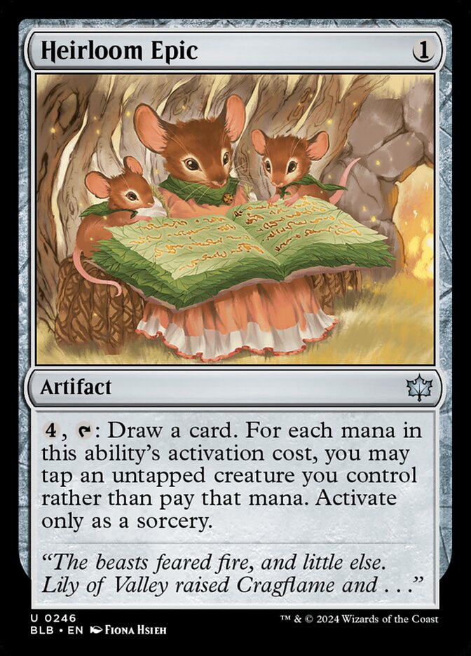 Heirloom Epic 246 (Bloomburrow)  - Foil | Good Games Morley