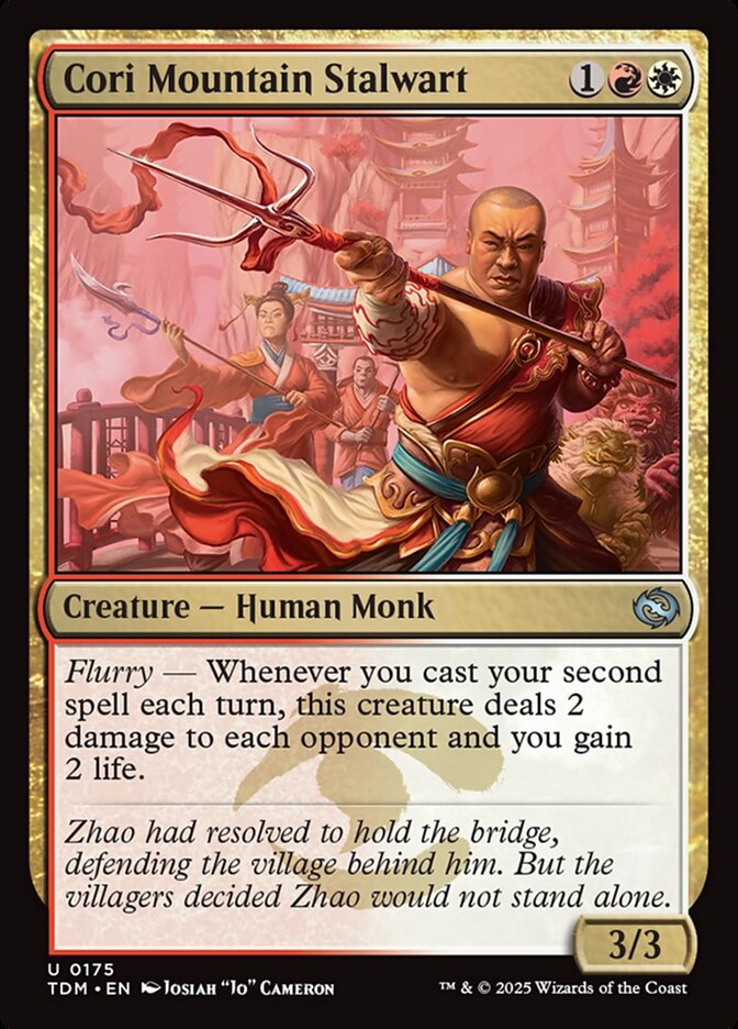 Cori Mountain Stalwart 175 (Tarkir: Dragonstorm)  - Foil | Good Games Morley
