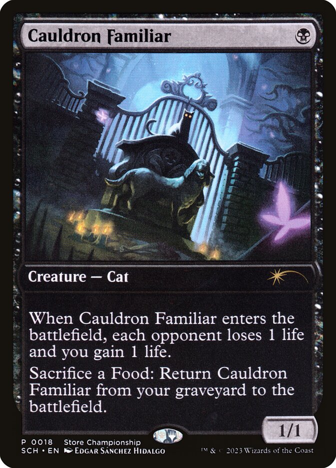 Cauldron Familiar 18 (Game Day & Store Championship Promos)  | Good Games Morley