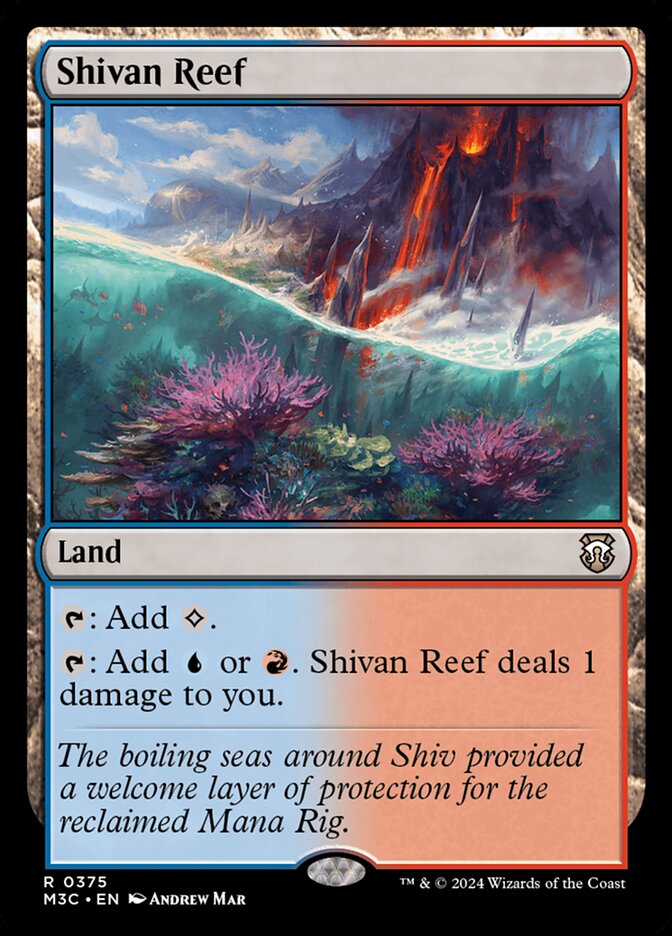 Shivan Reef 375 (Commander: Modern Horizons 3)  | Good Games Morley