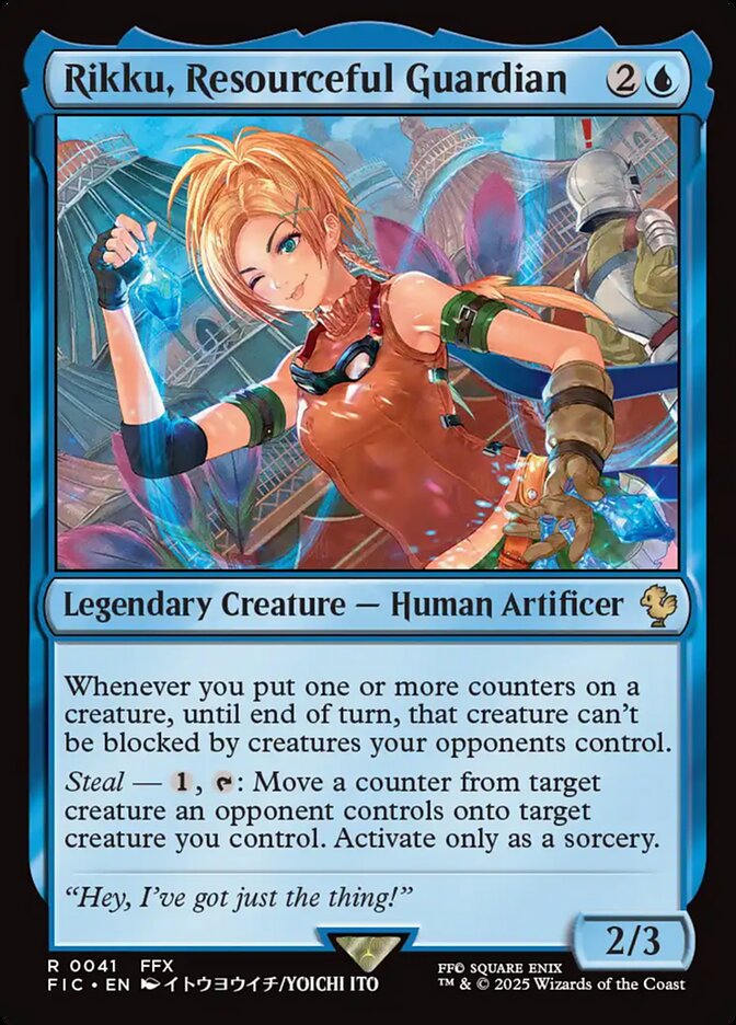 Rikku, Resourceful Guardian 41 (Commander: FINAL FANTASY)  | Good Games Morley