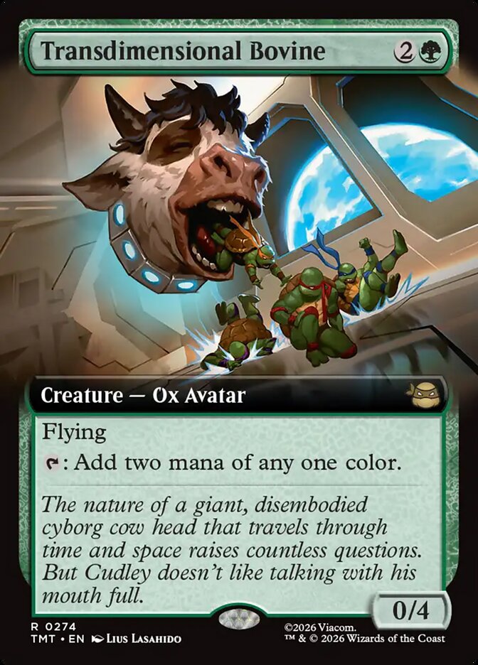 Transdimensional Bovine  274 (Teenage Mutant Ninja Turtles)  - Extended Art | Good Games Morley