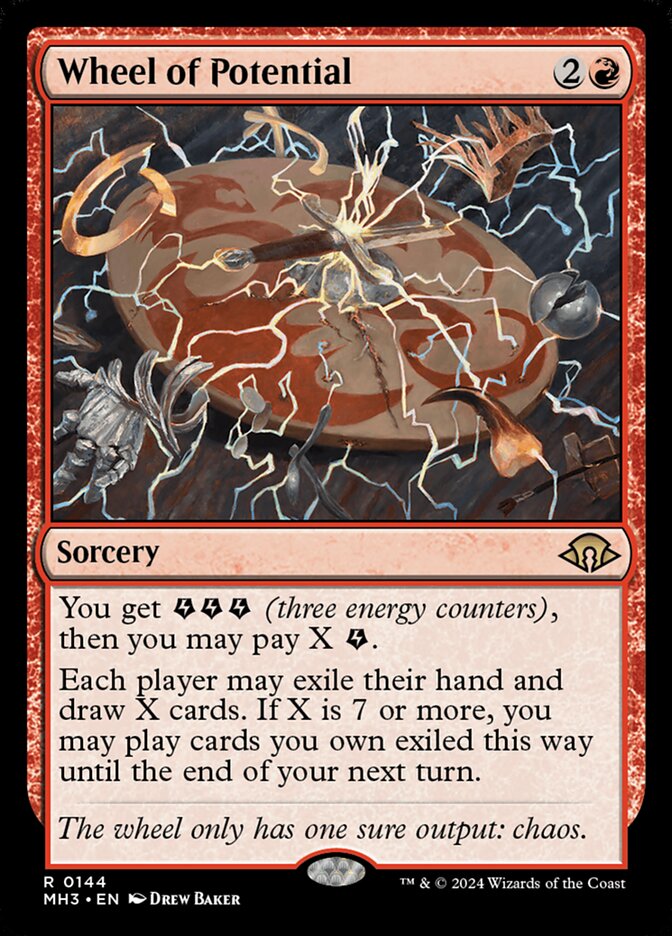 Wheel of Potential 144/319 (Modern Horizons 3)  - Foil | Good Games Morley
