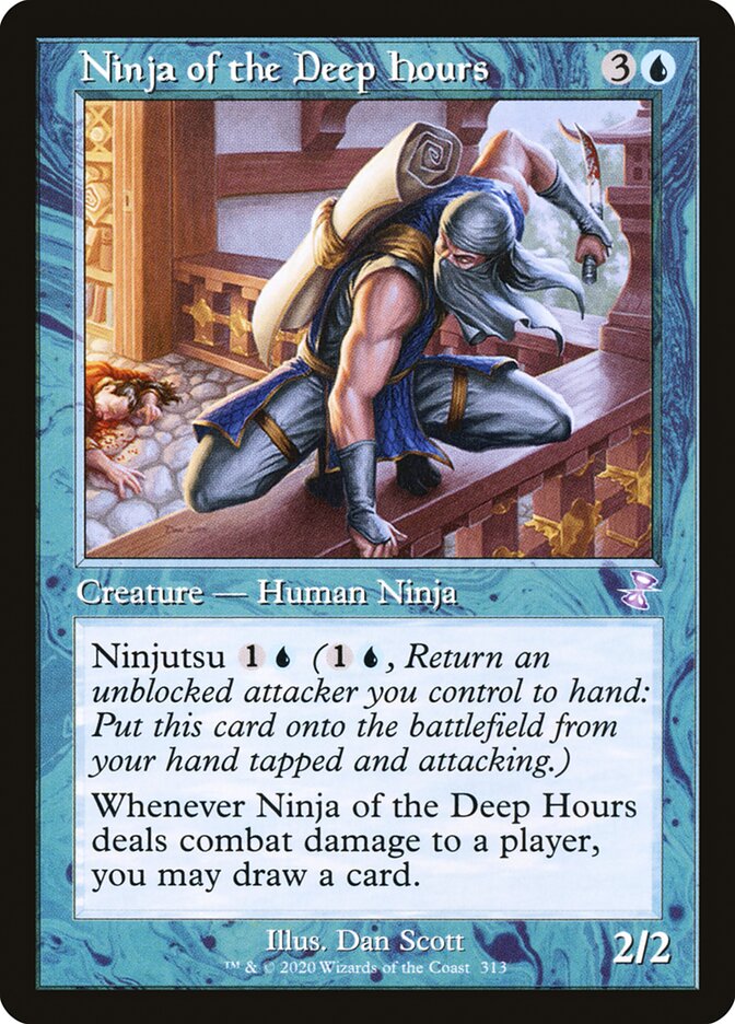 Ninja of the Deep Hours 313/289 (Time Spiral: Remastered)  | Good Games Morley