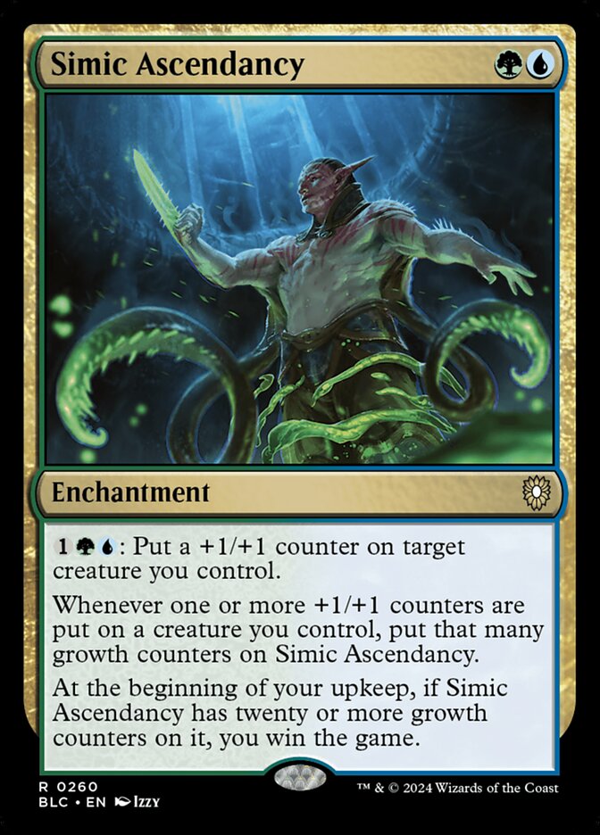 Simic Ascendancy 260 (Commander: Bloomburrow)  | Good Games Morley
