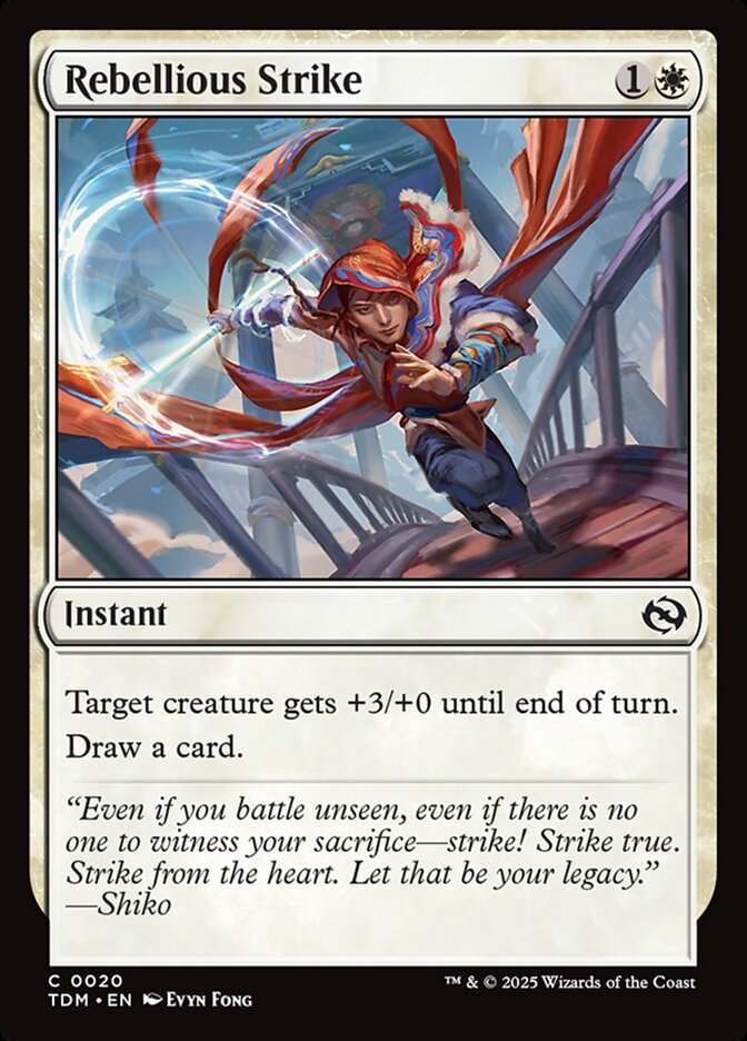 Rebellious Strike 20/291 (Tarkir: Dragonstorm)  | Good Games Morley