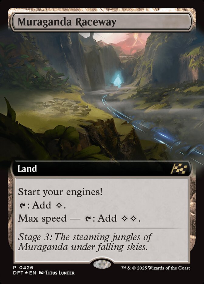 Muraganda Raceway 0426 Extended Art 426 (Aetherdrift)  - Extended Art Foil | Good Games Morley