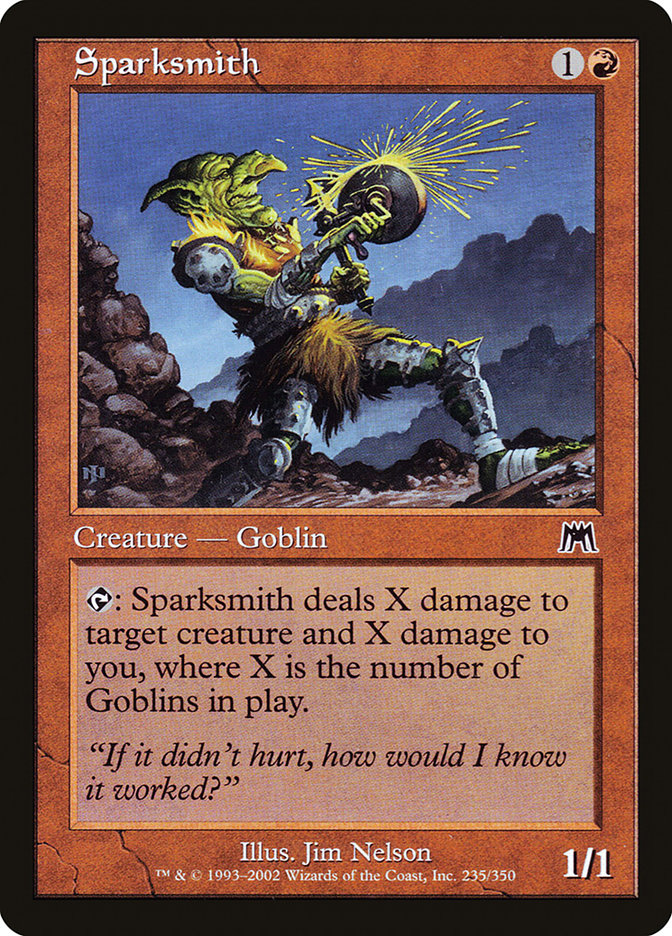 Sparksmith 235/350 (Onslaught)  | Good Games Morley
