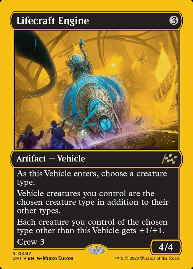 Lifecraft Engine 497/291 (Aetherdrift)  - First-Place Foil | Good Games Morley