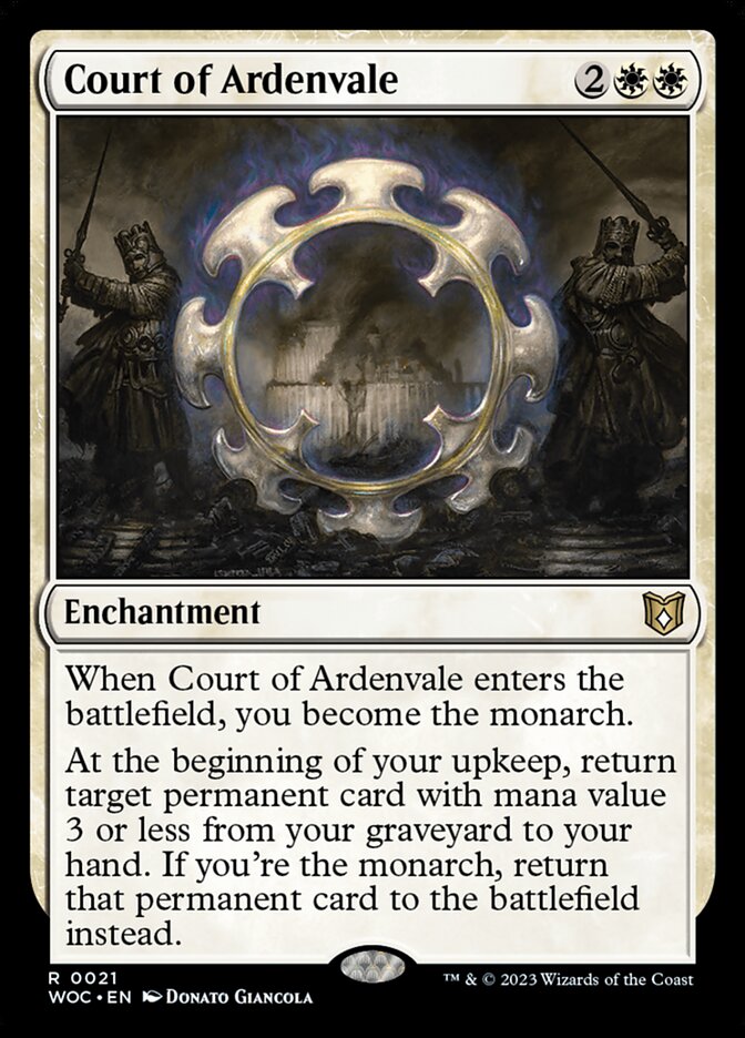 Court of Ardenvale 21/173 (Commander: Wilds of Eldraine)  | Good Games Morley