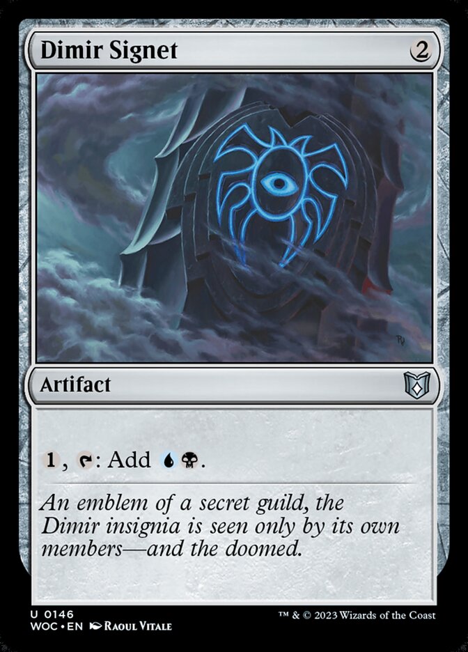 Dimir Signet 146/173 (Commander: Wilds of Eldraine)  | Good Games Morley