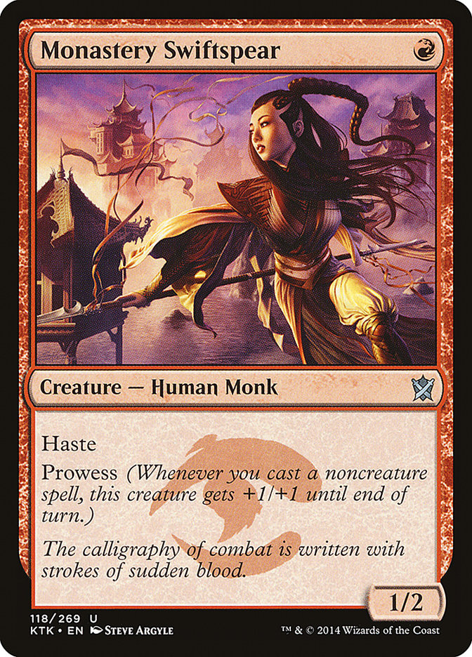 Monastery Swiftspear 118/269 (Khans of Tarkir)  | Good Games Morley
