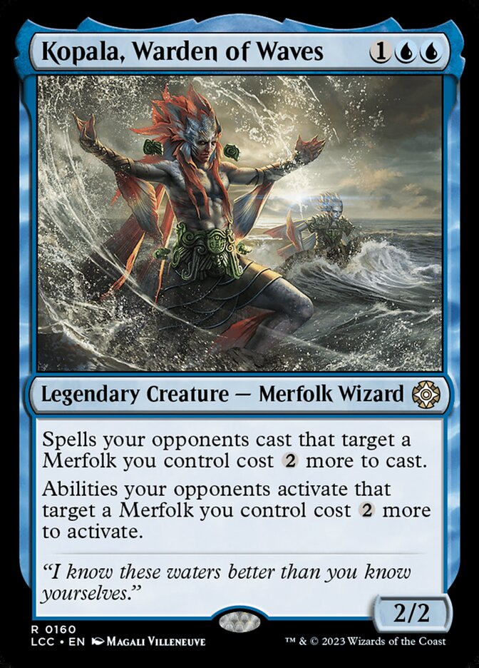 Kopala, Warden of Waves 160/370 (Commander: The Lost Caverns of Ixalan)  | Good Games Morley