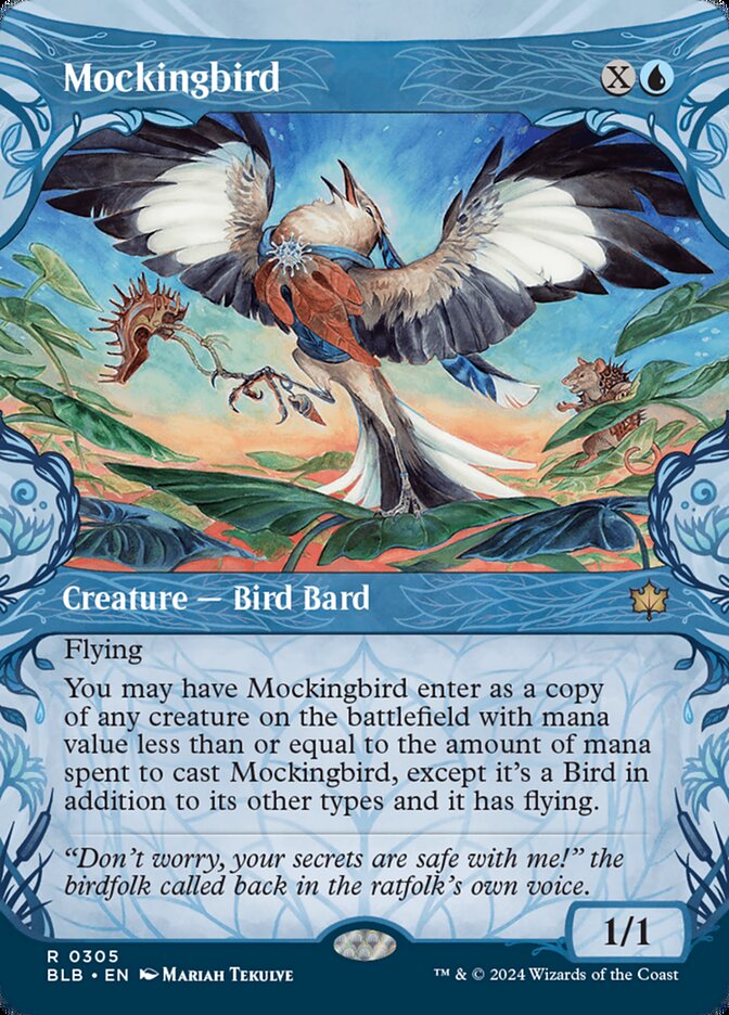 Mockingbird 305 (Bloomburrow)  - Showcase | Good Games Morley