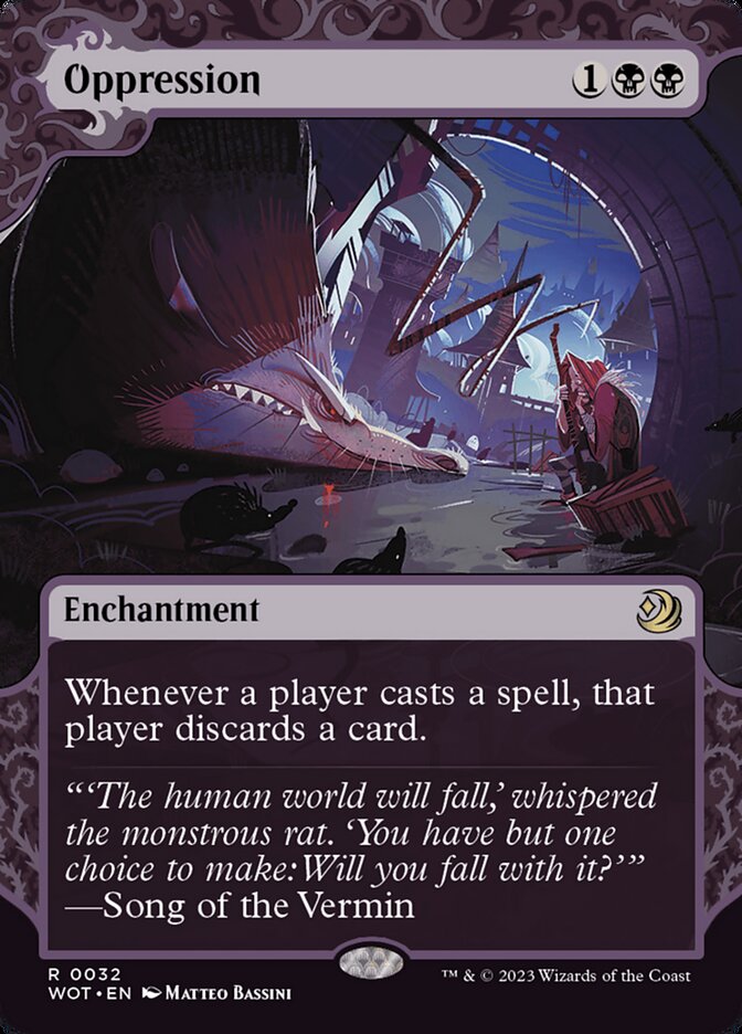 Oppression 32 (Wilds of Eldraine: Enchanting Tales)  - Showcase | Good Games Morley