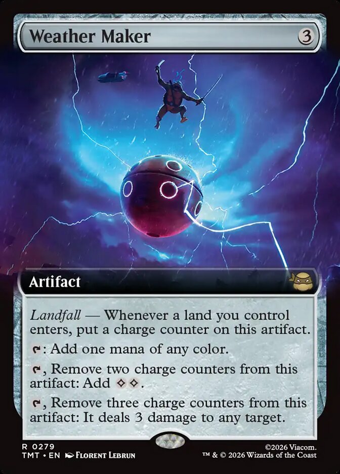 Weather Maker Extended Art 279 (Teenage Mutant Ninja Turtles)  - Extended Art Foil | Good Games Morley