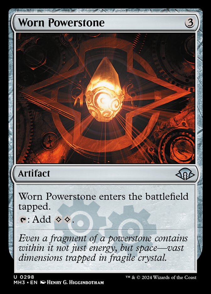 Worn Powerstone 298/319 (Modern Horizons 3)  - Foil | Good Games Morley