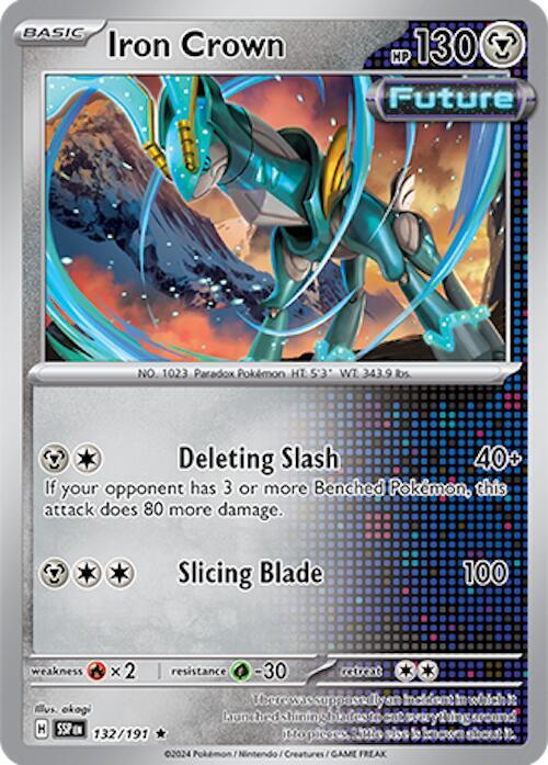 Iron Crown 132/191 (SV08: Surging Sparks)  - Holofoil | Good Games Morley