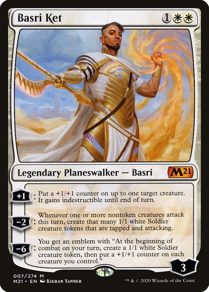 Basri Ket 7 (Core Set 2021)  - Foil | Good Games Morley