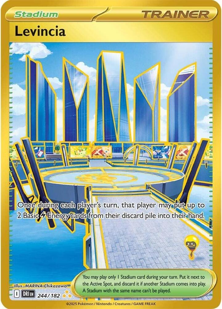 Levincia 244/182 (SV10: Destined Rivals)  - Holofoil | Good Games Morley