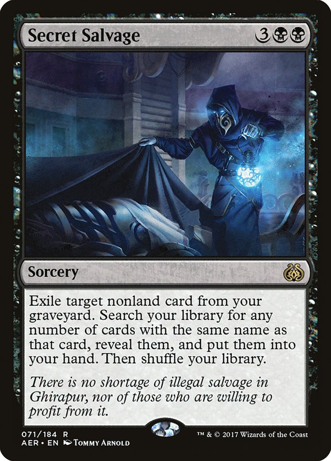 Secret Salvage 71/184 (Aether Revolt)  | Good Games Morley