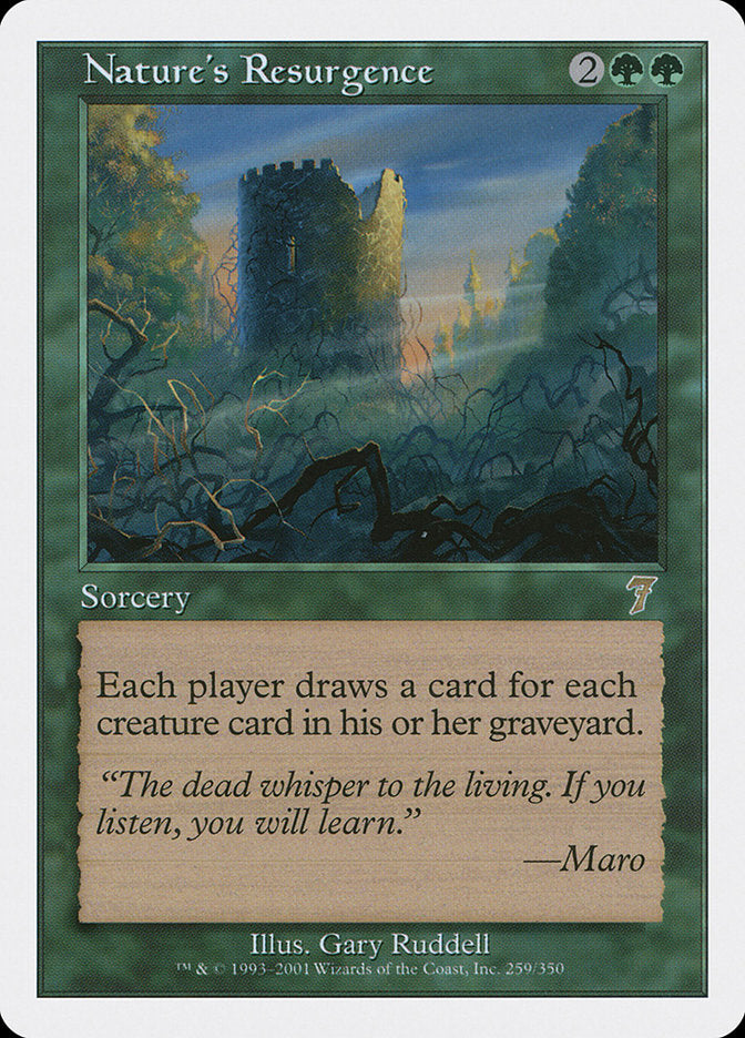 Nature's Resurgence 259/350 (7th Edition)  | Good Games Morley