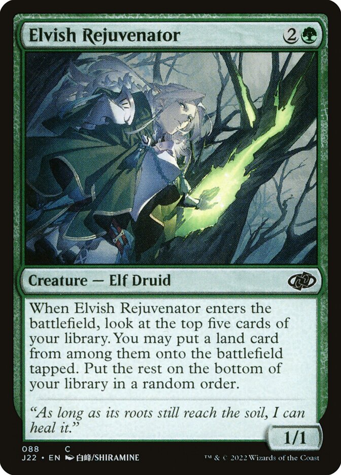 Elvish Rejuvenator 88 (Jumpstart 2022)  | Good Games Morley
